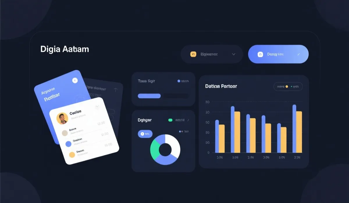 数据看板示意图