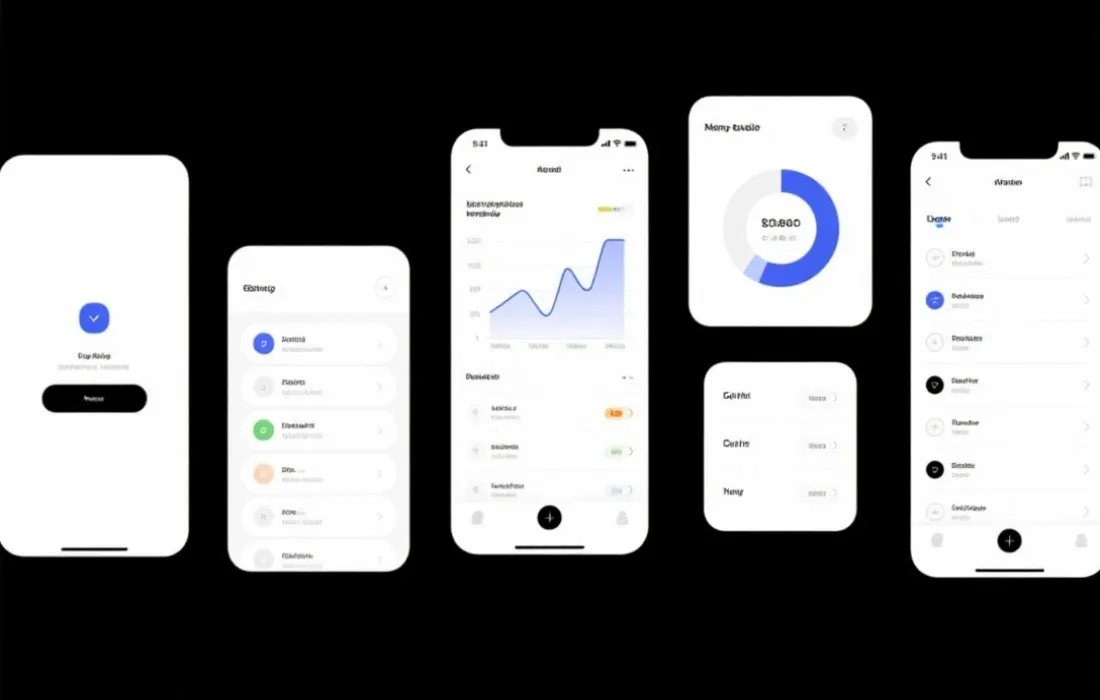 移动端界面示意图